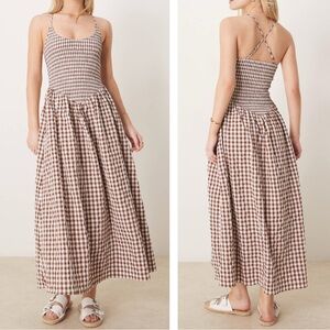 one shoulder chocolate brown dress One-Shoulder Ruched Mini Dress - Sustainable Lyocell main image 1